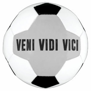 Bola De Futebol Veni vidi vici