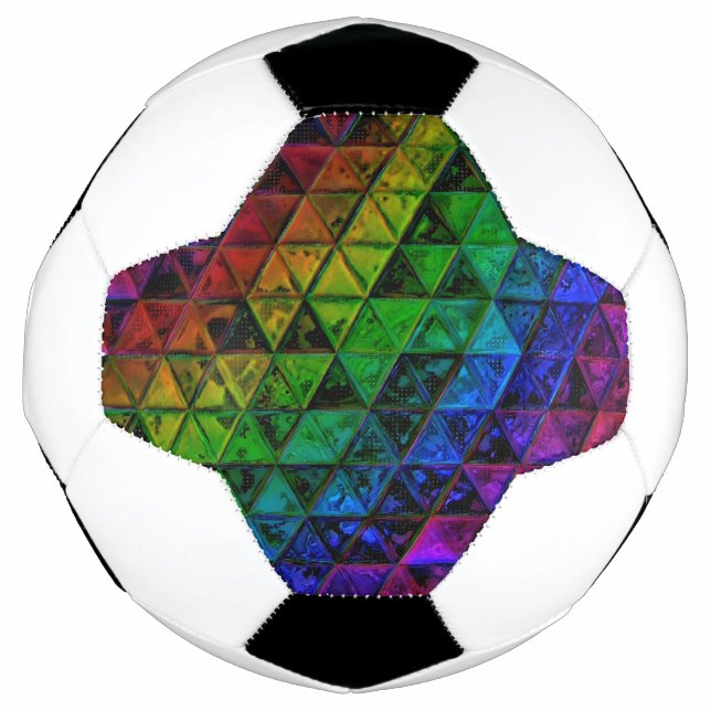 Bola De Futebol Vidro Orgulho  (Frente)