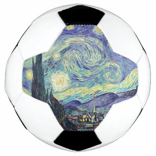 Bola De Futebol Vincent Van Gogh A Noite Estrelada