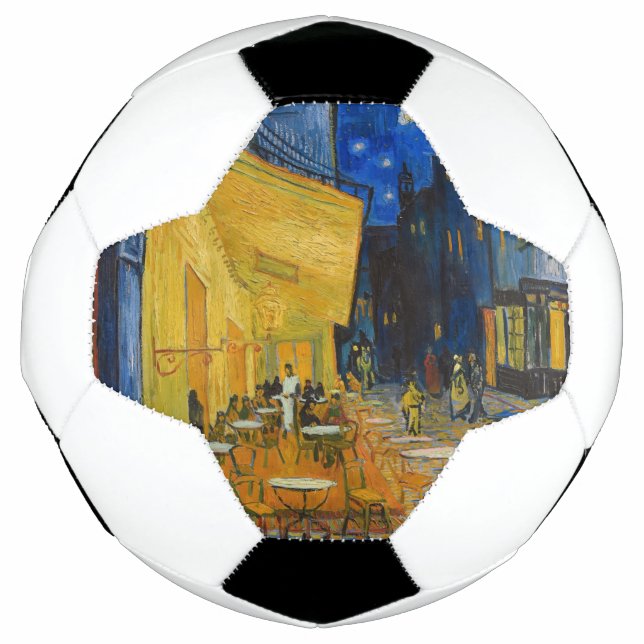 Bola De Futebol Vincent van Gogh - Cafe Terrace à Noite (Frente)