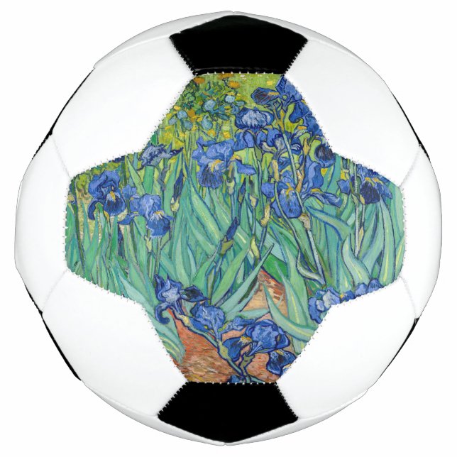 Bola De Futebol Vincent Van Gogh - Irrises (Frente)