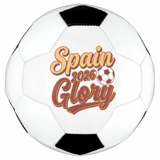 Bola de Futebol Vintage Espanha 2026 Glory