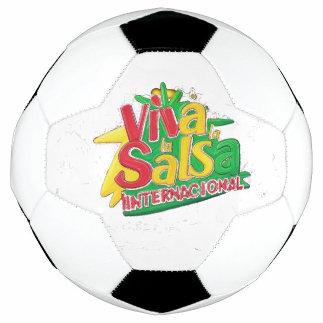 Bola De Futebol Viva la Salsa Internacional (Frente)