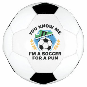 Bola De Futebol Você me conhece, sou um jogador para um trocadilho