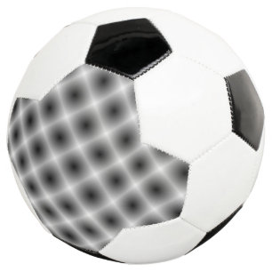Bola De Futebol White Mesh Moire por Kenneth Yoncich