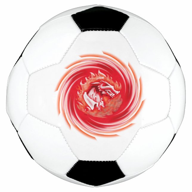 bola de futebol Wilf Wolf Whirling (Frente)