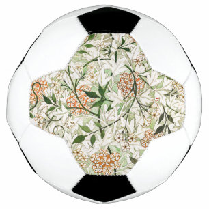Bola De Futebol William Morris Jasmine Blossom Design