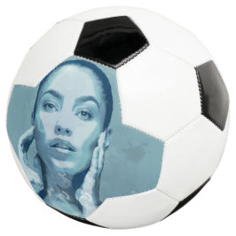 Bola De Futebol "Woman in Blue"