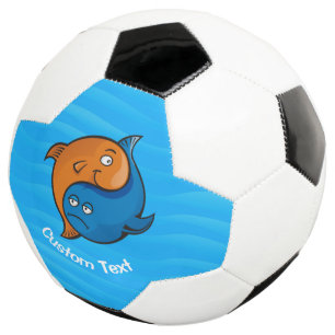 Bola De Futebol Yin Yang Fish Cartoon Soccer Ball