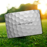Bola de Golfe com Texto Personalizado<br><div class="desc">Design único para o golfista casual para o profissional do Heart. Clássico e único, isso certamente impressionará seus amigos de golfe no próximo torneio ou encontro. Personalize esta Bola de Golfe com Texto de sua escolha.</div>