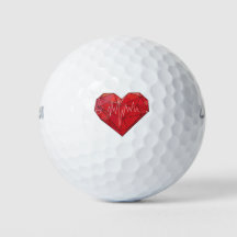 Bola de Golfe de Amor Sensível: Símbolo da Paixão