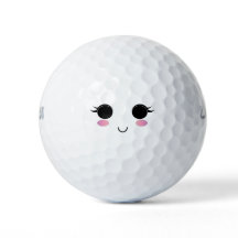 Bola de Golfe de Garota Kawaii