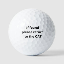 Bola de Golfe de Humor de Gato, Bola de Golfe de G