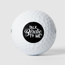 Bola de Golfe Engraçada - Fale Birdie Comigo