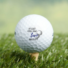 Bola de Golfe Engraçado - Duas Bolas Restantes