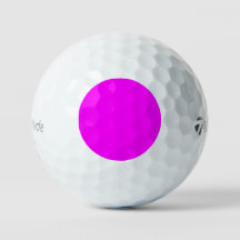 Bola de Golfe Magenta Rosa Muito Bonito