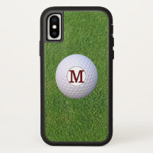 Bola de golfe Monograma Greens Relvado Golfista