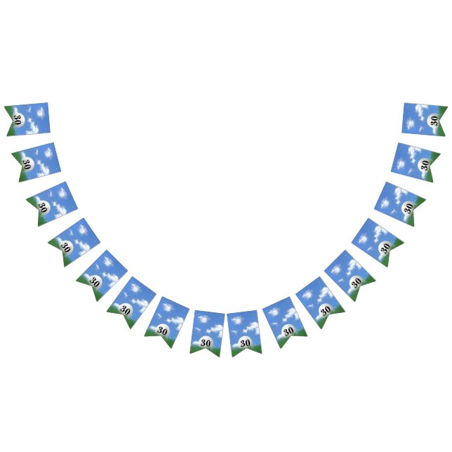 Bola de Golfe para Bandeiras de aniversário de 30  (Todos)