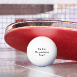 Bola de Golfe Personalizada com Nome Estou Perdido<br><div class="desc">Este design foi criado através de arte digital. Ele pode ser personalizado na área fornecida ou personalizado escolhendo a opção "clique para personalizar ainda mais" e alterando o nome, iniciais ou palavras. Você também pode alterar a cor e o estilo do texto ou excluir o texto para um design apenas...</div>