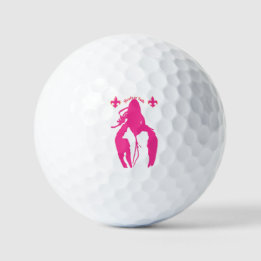 Bola de Golfe Rosa