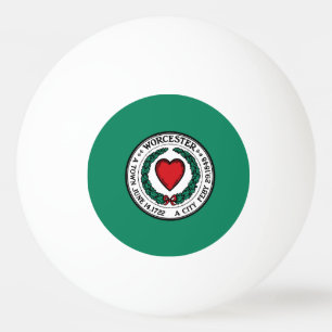 Bola de Ping-Pong da bandeira de Worcester, Massac