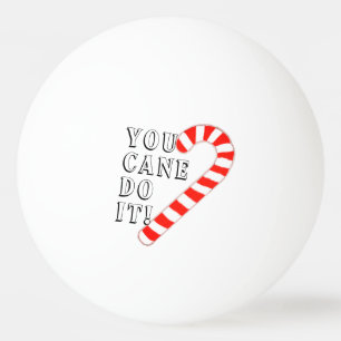 Bola de Ping Pong de Natal Engraçada