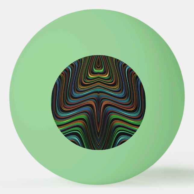 Bola de Ping Pong de Uma Estrela, Brilho na Escuri (Frente)
