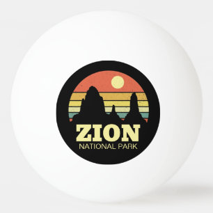 Bola de Ping Pong do Zion National Park Utah