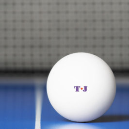Bola de Ping Pong Monogramada