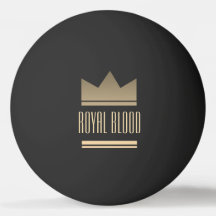 Bola de Ping Pong Personalizada Presente Coroa Rea