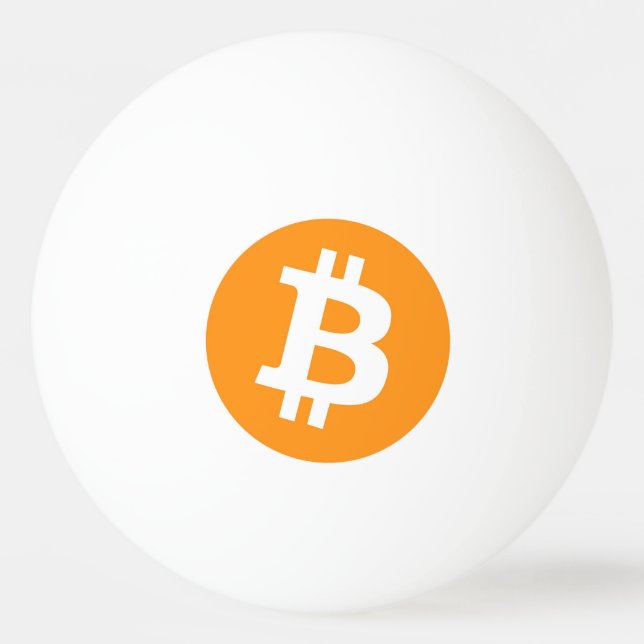Bola de Pingue-Pongue Bitcoin (Frente)