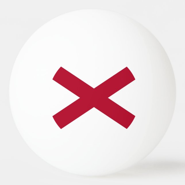 Bola de pingue-pongue Patriótica com Bandeira do A (Verso)