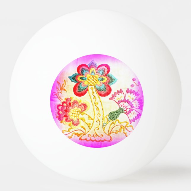 bola de pingue-pongue pingue-pongue estilo hippie (Frente)