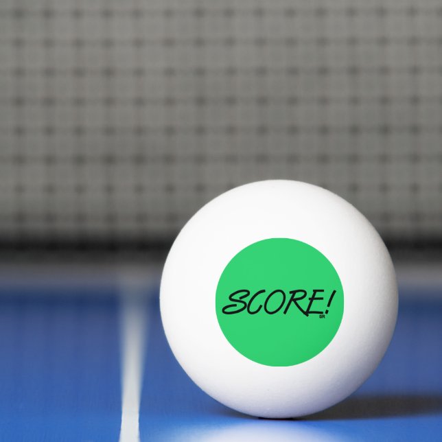 Bola de pingue-pongue verde de 3 estrelas Score (Líquido)