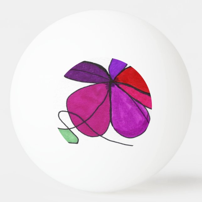 Bola de pinos "Dança da ventoinha" do Abstrato Pin (Verso)