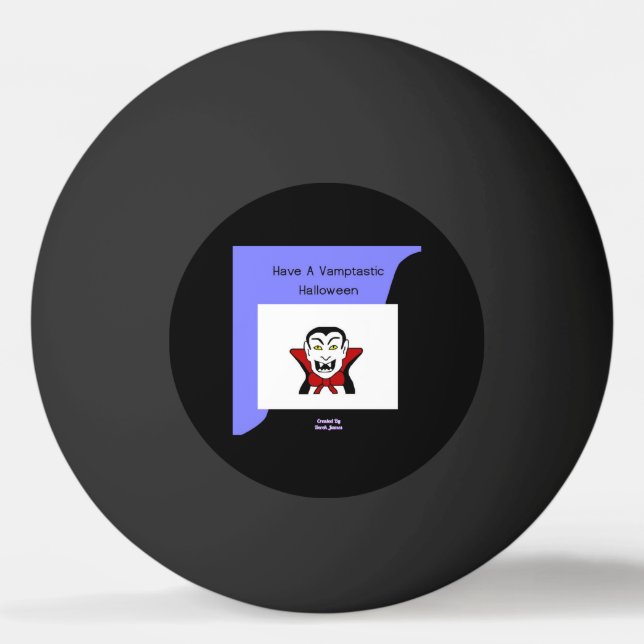 Bola de Pong do Halloween Vamtaseen (Frente)