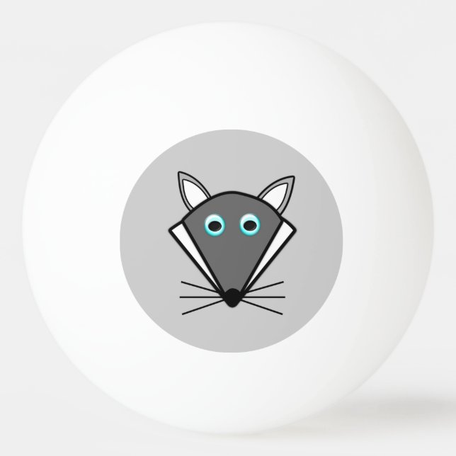 Bola de Pong do Lobo das Bruxas (Frente)