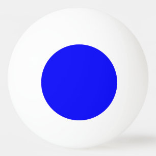 Bola de Pong do sibilo - círculo íntimo azul lis