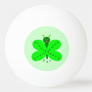 Bola de Pong do sibilo da borboleta do dia de