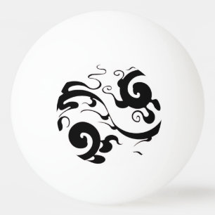 Bola de Pong do sibilo dos damascos