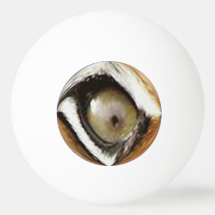 Bola de Pong do sibilo - o olho do tigre