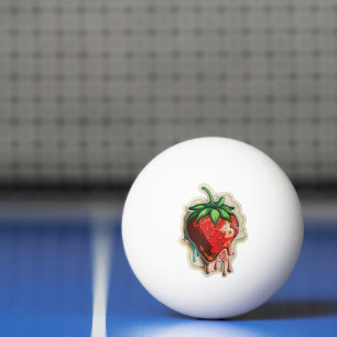 Bola de Pong do Strawberry Ping