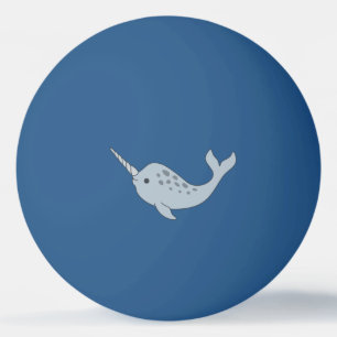 Bola de Pong Narwhal Barrada