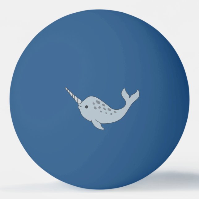 Bola de Pong Narwhal Barrada (Frente)