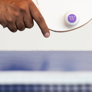 Bola de Pong Ping de Monograma Personalizada