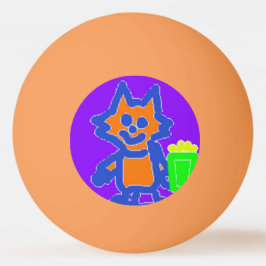 Bola de Pong Ping Pong Com Pipocas Voadoras