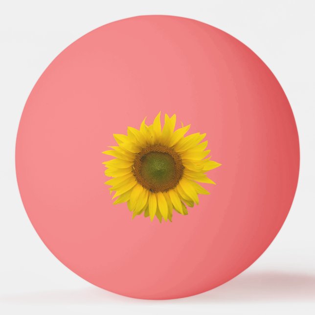 Bola de Pong Rosa Rosa-Rosa Amarelo (Frente)
