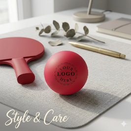 Bola de Tênis de Mesa Personalizada com Uma Estrel