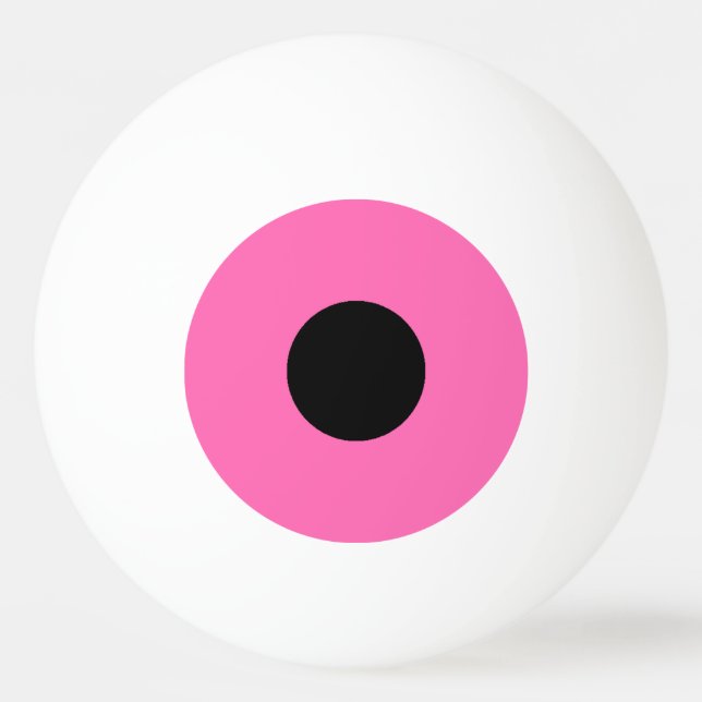 bola de uma estrela de Pong do sibilo - rosa e (Verso)