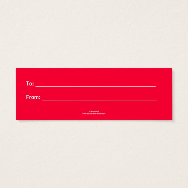 Bola decorativa de Natal (Verso)